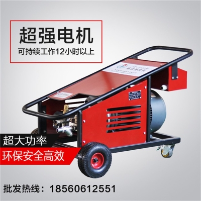 高壓水噴砂除銹清洗機不出水怎么解決？